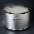 Vaso Para Técnicas Con Nitrógeno Líquido, DEWAR3L, 120/0003, Aluminio - 100x100 Chef