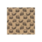 Papel Sandwich Kraft, Papel Parafinado, 100/0175 - 100x100 Chef