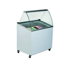 Vitrina De Helado Vidro Curvo Serie 2828.960/2828.962 - Udifri
