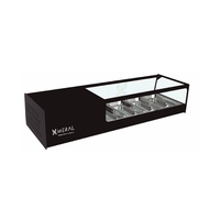 Sobrevitrina 1 Piso Tapas Cristal Recto Serie SSTAR4/SSTAR6/SSTAR8 - Meral