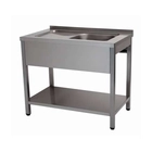 Fregadero 1 Cuba DT, 1000x600x850 mm, Inox, 2236.650DX - 2236.650DX