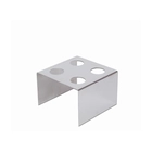 Soporte de acero inoxidable para 4 conos, P/68009, Acero inoxidable - 100x100 Chef