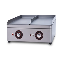 Fry Top, 2 x 1.5 Kw, 700 mm, FRYTOP 70E - Mes cooking
