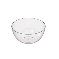 Miniatura Reutilizable - Bol Taste de 90 ml Transparente - Medidas Ø7 cm - 400 Unidades por Caja - 612721 - Macadamia
