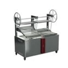 Parrilla Doble, 160x90x197 cm, 55x73 cm x2, P1602R - Granita