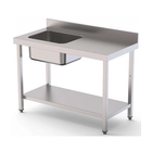 Mesa De Trabajo Inox Serie WTW160 - Clima Hostelería