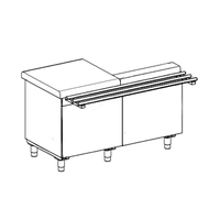 SELF-SERVICE CONTROLE CAIXA, 1500 x 750 x 850 mm, SKU 2238.008 - Udex