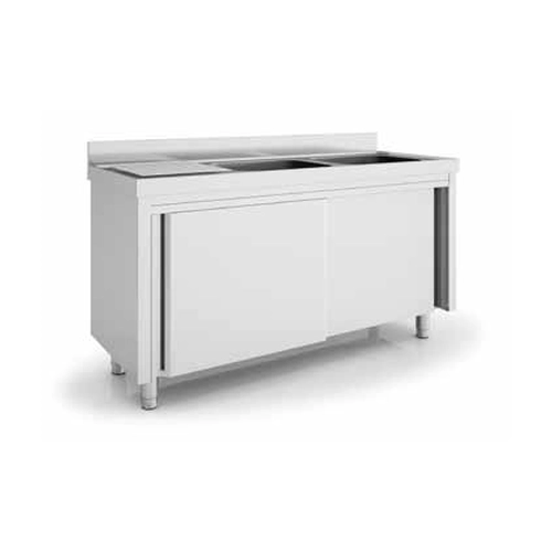 Fregadero Con Mueble Soldado GAMA 600, 1600 mm, FMM-166/21-D - FMM-166/21-D