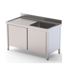 Fregadero IS1614R10SD, 1400 mm, Stainless Steel - Clima Hostelería