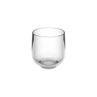 Vaso TT Round de 390 ml Transparente - Medidas Ø6,5x10 cm - 6 Unidades por Caja - 500321 - Macadamia