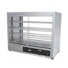 Vitrina Expositora Caliente, Acero Inoxidable, +30°C to +90°C, 640 mm, VEC-60-S - Casfri