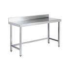 Mesa Mural Soldada Con Perfil Vierteaguas Con Refuerzo GAMA 600 Serie MMVS60 - Eratos
