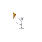Pinza con soporte para conos para vasos y platos, Inox, P/68646 - 100x100 Chef