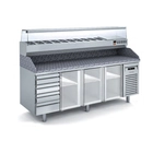 Mesa Fría Para Pizza Serie MPC-70/MPC-80 - Docriluc