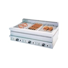 Parrilla Sobremesa Gas/Agua G360, Verde, Triplo, 2058.680 - Udi
