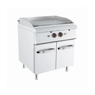 Fry-Top Gas Doble Liso Con Puertas Serie 5700.030 - Udi