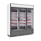 Armario De Refrigeración Expositor, DBQ-1200-LS, Puerta Cristal, 1200 L, 0 To 10 °C, Thermo-Insulating Glass With Lock - Casfri