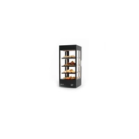 Vitrina Crystal Box, CBX-80, Negro, +2/+6 °C - Sayl