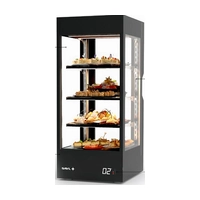 Vitrina Crystal Box, CBX-80, Negro, +2/+6 °C - Sayl
