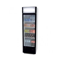 Armario Expositor Refrigerado de 360 Litros con Puerta de Vidrio - CS360B - Clima Hostelería