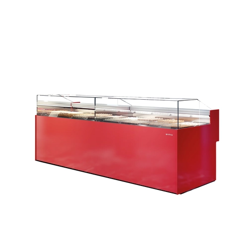 Vitrina Expositora VNZ 9 HT, 938 mm, +40/+50 ºC - VNZ 9 HT
