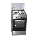 Cocina Doméstica, 3 Quemadores, Inox, Calienta Platos, VCH-356 INOX - Casfri