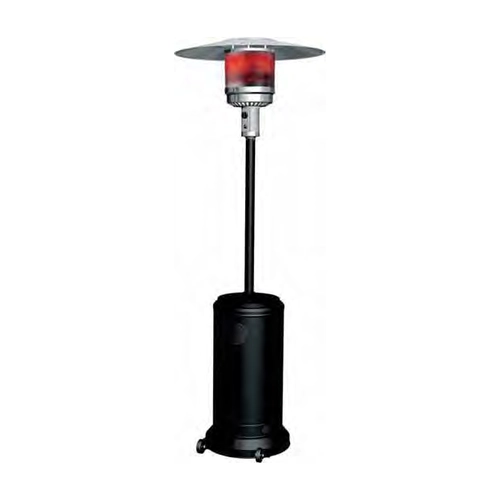 Estufa Calefactora Para Terraza, EF-NEGRA, Blanco Crema, Verde Oscuro, Negro - EF-NEGRA
