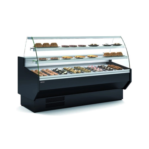Vitrine Expositora VEPD-9-20-C, Curvo - VEPD-9-20-C