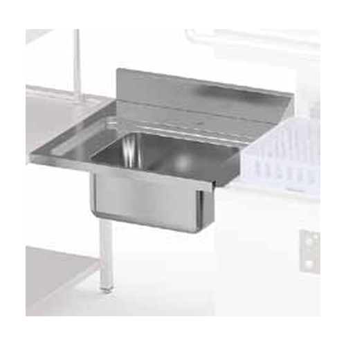 Mesa Intermedia de Prelavado de Pared con Fregadero, EP-80D, Derecha - EP-80D
