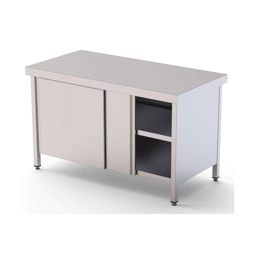 Mesa de Trabalho, WTC170100SD, 1000 mm, Aço Inoxidável - WTC170100SD