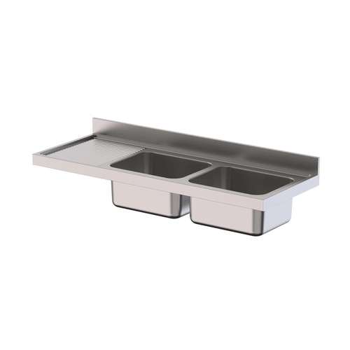 Fregadero IS1606C1000, Acero Inoxidable, 500x450x250 mm - IS1606C1000