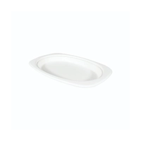 Bandeja Oval Pulpa - Medidas  23,5x16,5 cm - 300 Unidades por Caja - 82036 - Macadamia