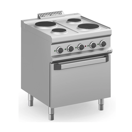 Fogão Elétrico, MPR77FE, 4 Zonas Redondas, Forno Elétrico Estático - MPR77FE
